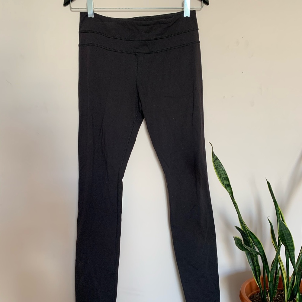 Lululemon Leggings Straight Leg Low Rise
